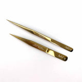 Golden Straight Tweezers 12cm or 14cm
