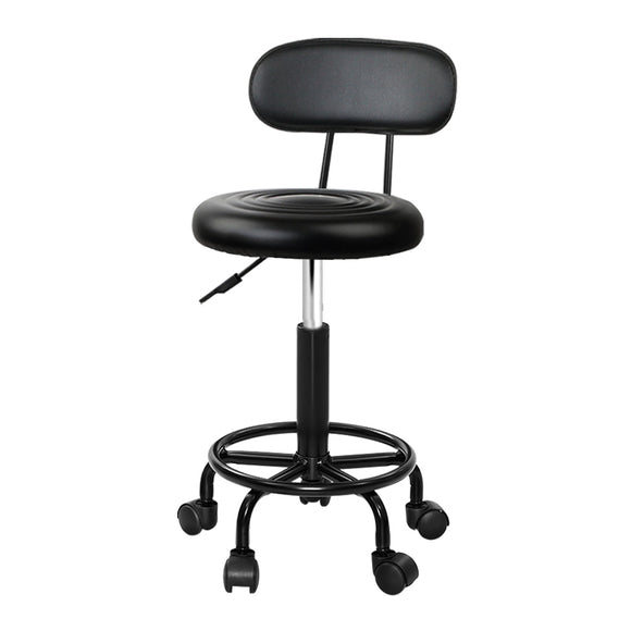 Salon Stool Swivel Chairs with Back Support