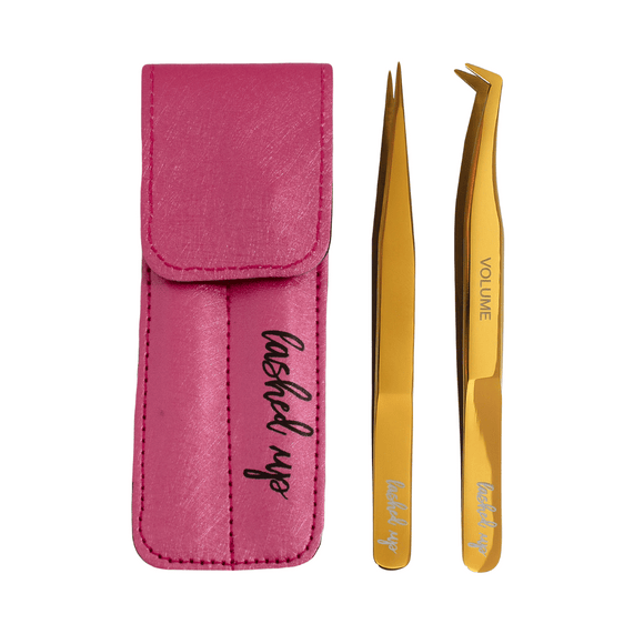 golden tweezer set