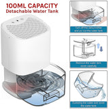 1000ML Mini Dehumidifier Portable Air Dryer Moisture Absorber Machine