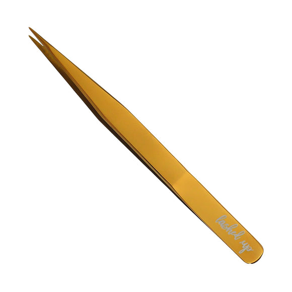 Golden Straight Tweezers 12cm or 14cm